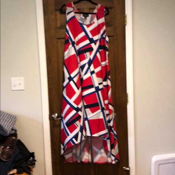 Lane Bryant Dresses & Skirts - LANE BRYANT HIGH LOW MAXI DRESS SZ 22-24